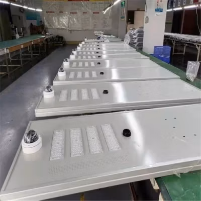 Projeto de alta qualidade economia de energia super brilho IP66 100 W 200 W 300 W LED iluminação pública solar