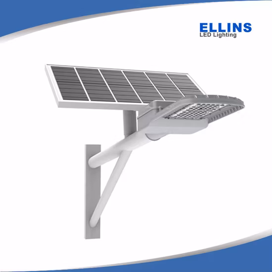 Luzes de jardim tudo em dois poste de LED solar 30 W 50 W 100 W 120 W para iluminação pública