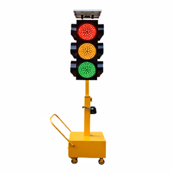 Semáforos solares móveis LED PTL-A81-300
