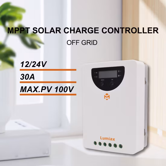 12V/24V/48V 30A Controlador Solar MPPT Sistema Solar Solar Carregador Controlador